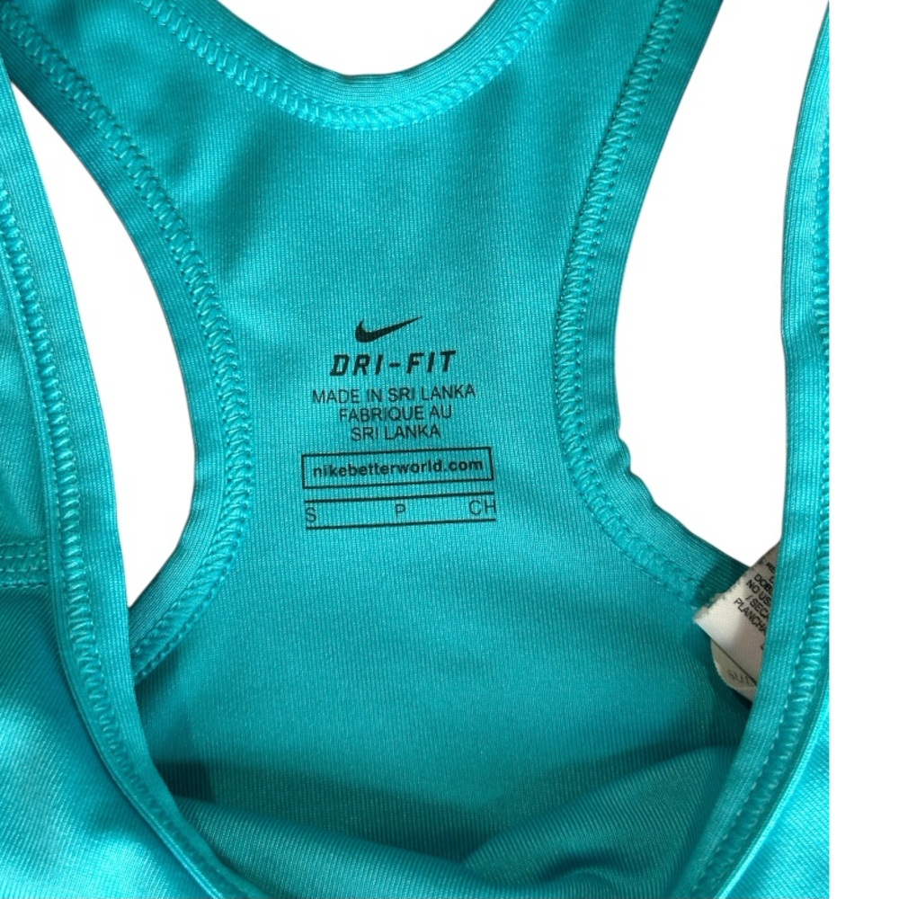 Nike Teal Racerback Sports Bra - Picture 4 of 6